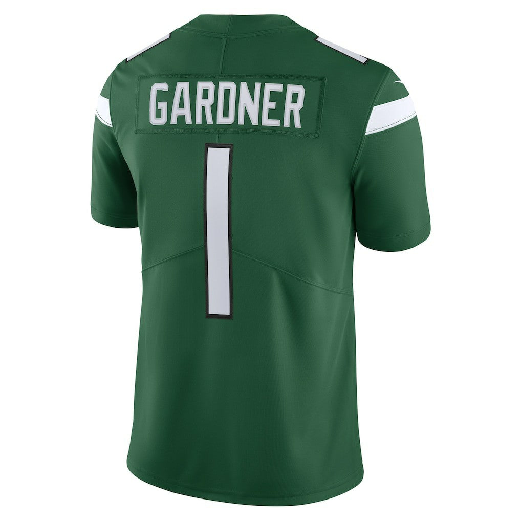 Ahmad Sauce Gardner New York Jets Men's Vapor Limited Jersey - Green Jerseys