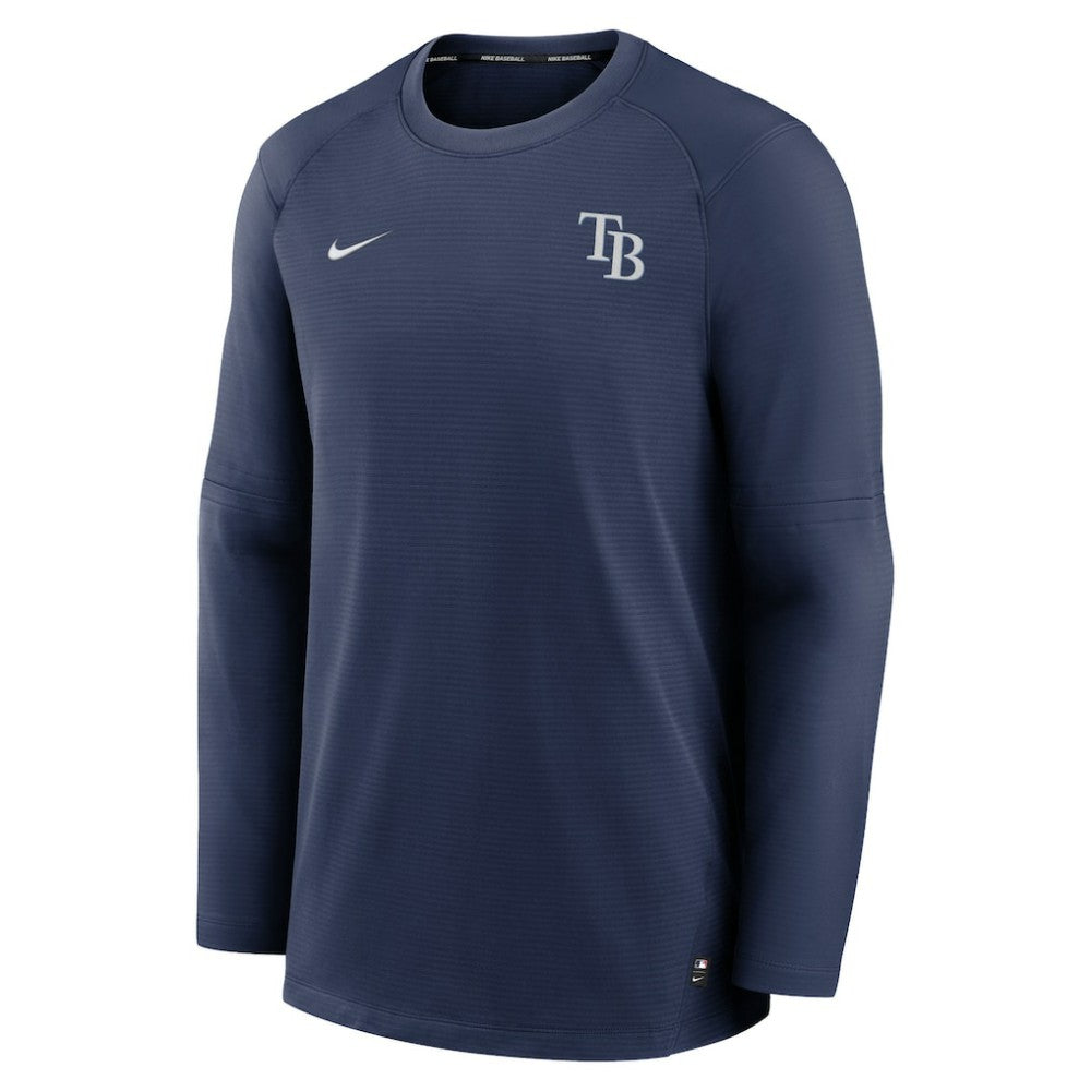 Tampa Bay Rays Nike Authentic Collection Logo Performance Long Sleeve T-Shirt - Navy T-shirts