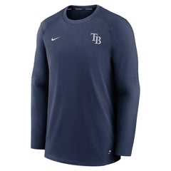 Tampa Bay Rays Nike Authentic Collection Logo Performance Long Sleeve T-Shirt - Navy T-shirts