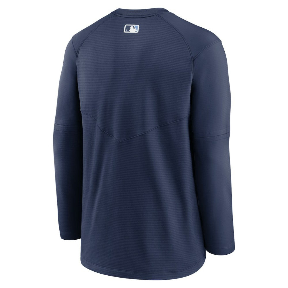 Tampa Bay Rays Nike Authentic Collection Logo Performance Long Sleeve T-Shirt - Navy T-shirts