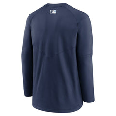 Tampa Bay Rays Nike Authentic Collection Logo Performance Long Sleeve T-Shirt - Navy T-shirts