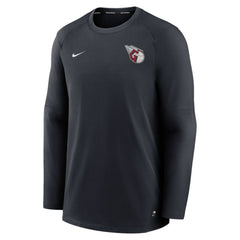 Cleveland Guardians Nike Authentic Collection Logo Performance Long Sleeve T-Shirt - Navy T-shirts