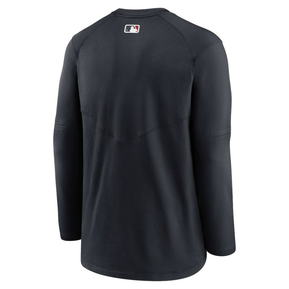 Cleveland Guardians Nike Authentic Collection Logo Performance Long Sleeve T-Shirt - Navy T-shirts