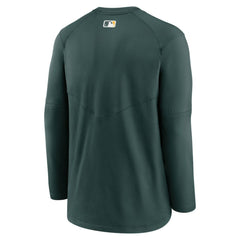 Athletics Nike Authentic Collection Logo Performance Long Sleeve T-Shirt - Green T-shirts