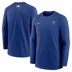 Kansas City Royals Nike Authentic Collection Logo Performance Long Sleeve T-Shirt - Royal T-shirts