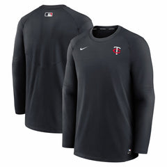 Minnesota Twins Nike Authentic Collection Logo Performance Long Sleeve T-Shirt - Navy T-shirts