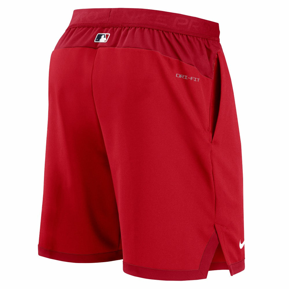 Los Angeles Angels Nike Authentic Collection Flex Vent Performance Shorts - Red Shorts