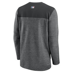 Chicago White Sox Nike Authentic Collection Game Time Performance Half-Zip Top - Black Tops