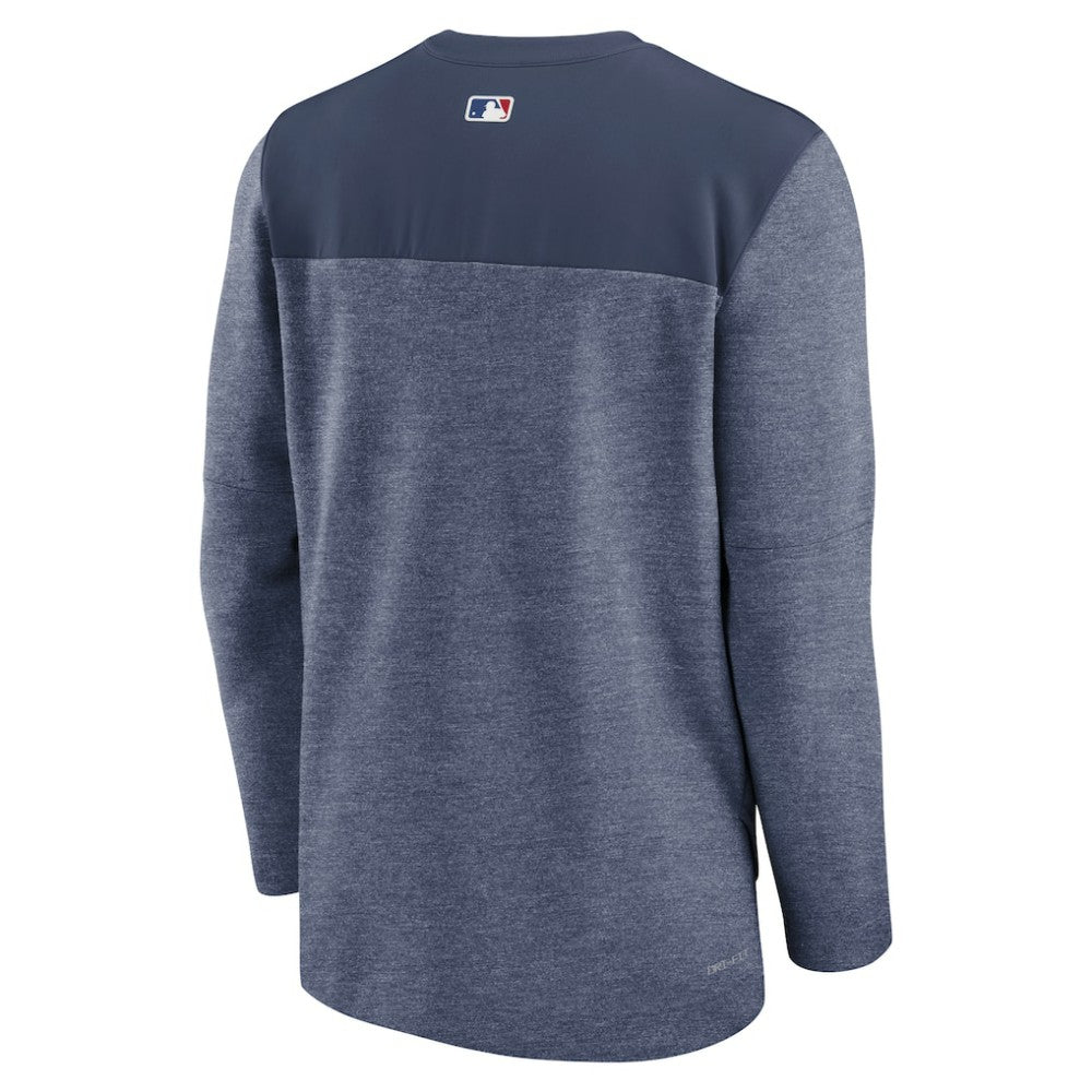 Chicago White Sox Nike Authentic Collection Game Time Performance Half-Zip Top - Navy Tops