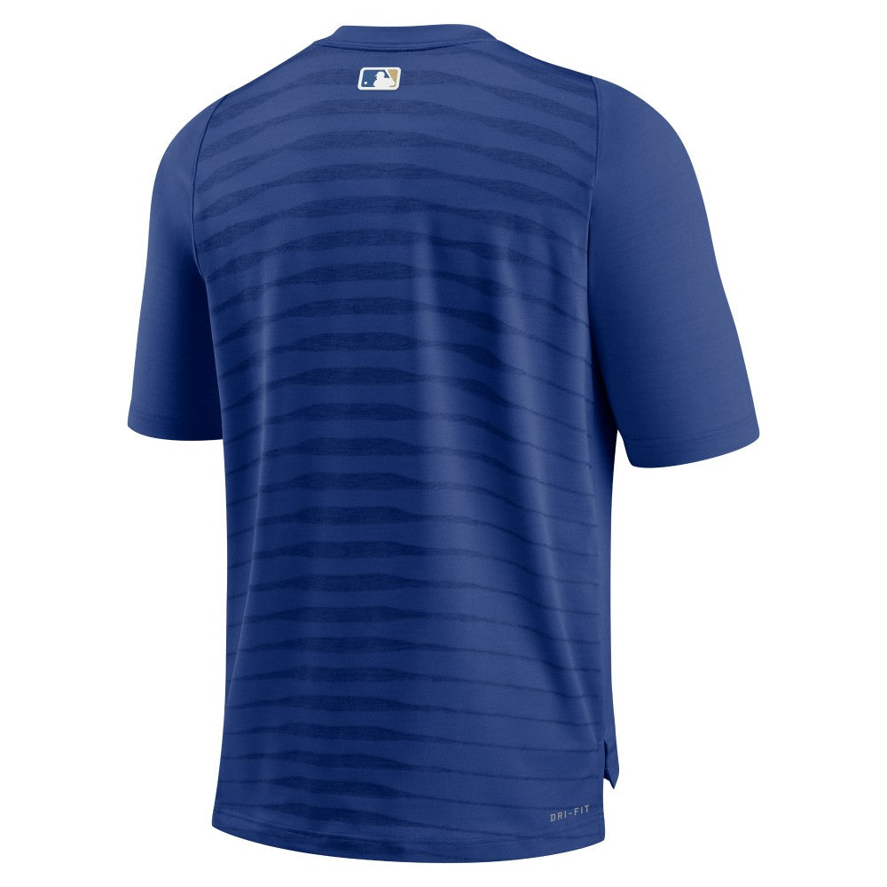 Kansas City Royals Nike Authentic Collection Pregame Raglan Performance V-Neck T-Shirt - Royal T-shirts