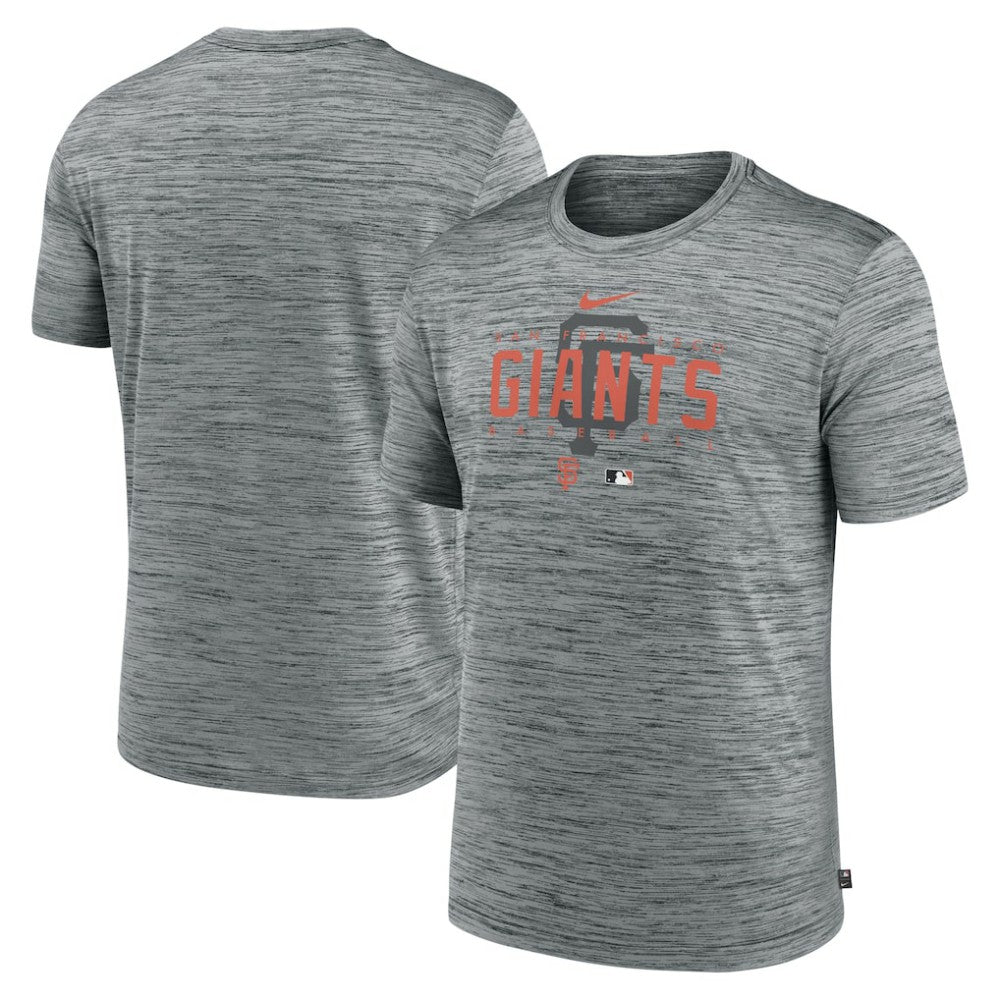 San Francisco Giants Nike Authentic Collection Velocity Performance Practice T-Shirt - Heather Gray T-shirts
