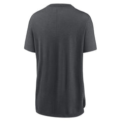 Baltimore Orioles Nike Women's Authentic Collection Early Work Tri-Blend T-Shirt - Heather Charcoal T-shirts