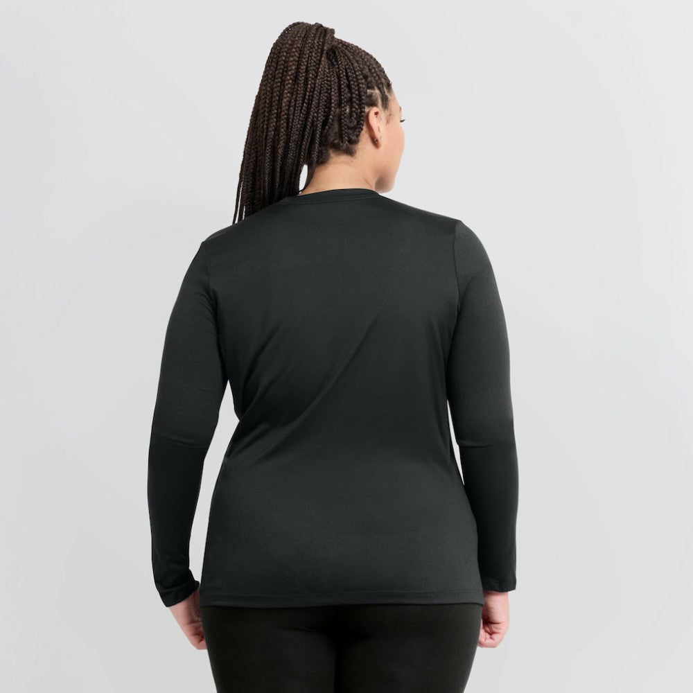 Chicago White Sox Nike Women's Authentic Collection Legend Performance Long Sleeve T-Shirt - Black T-shirts