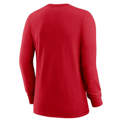 Washington Nationals Nike Women's Authentic Collection Legend Performance Long Sleeve T-Shirt - Red T-shirts