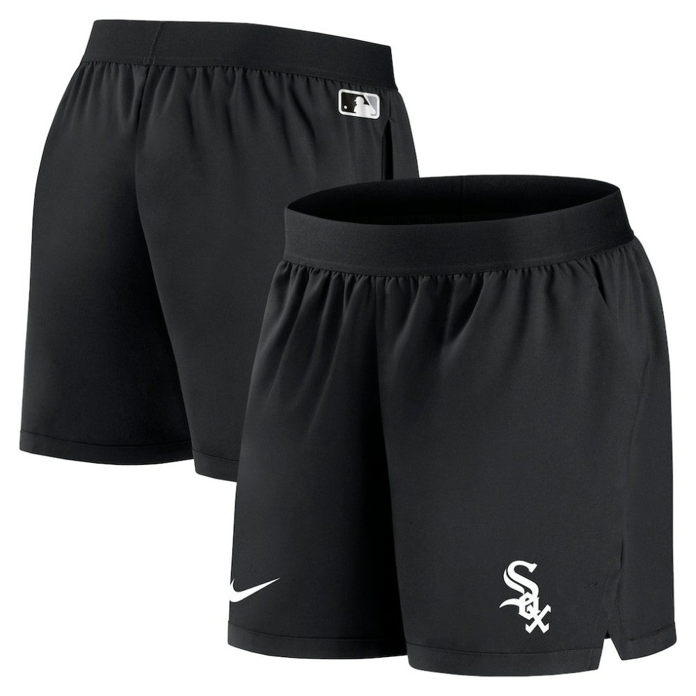 Chicago White Sox Nike Women's Authentic Collection Team Performance Shorts - Black Shorts