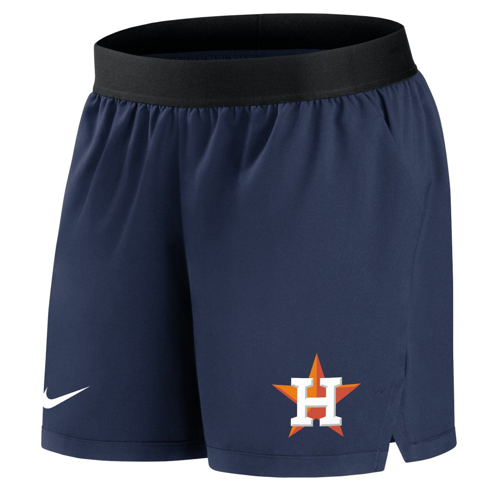 Houston Astros Nike Women's Authentic Collection Team Performance Shorts - Navy Shorts