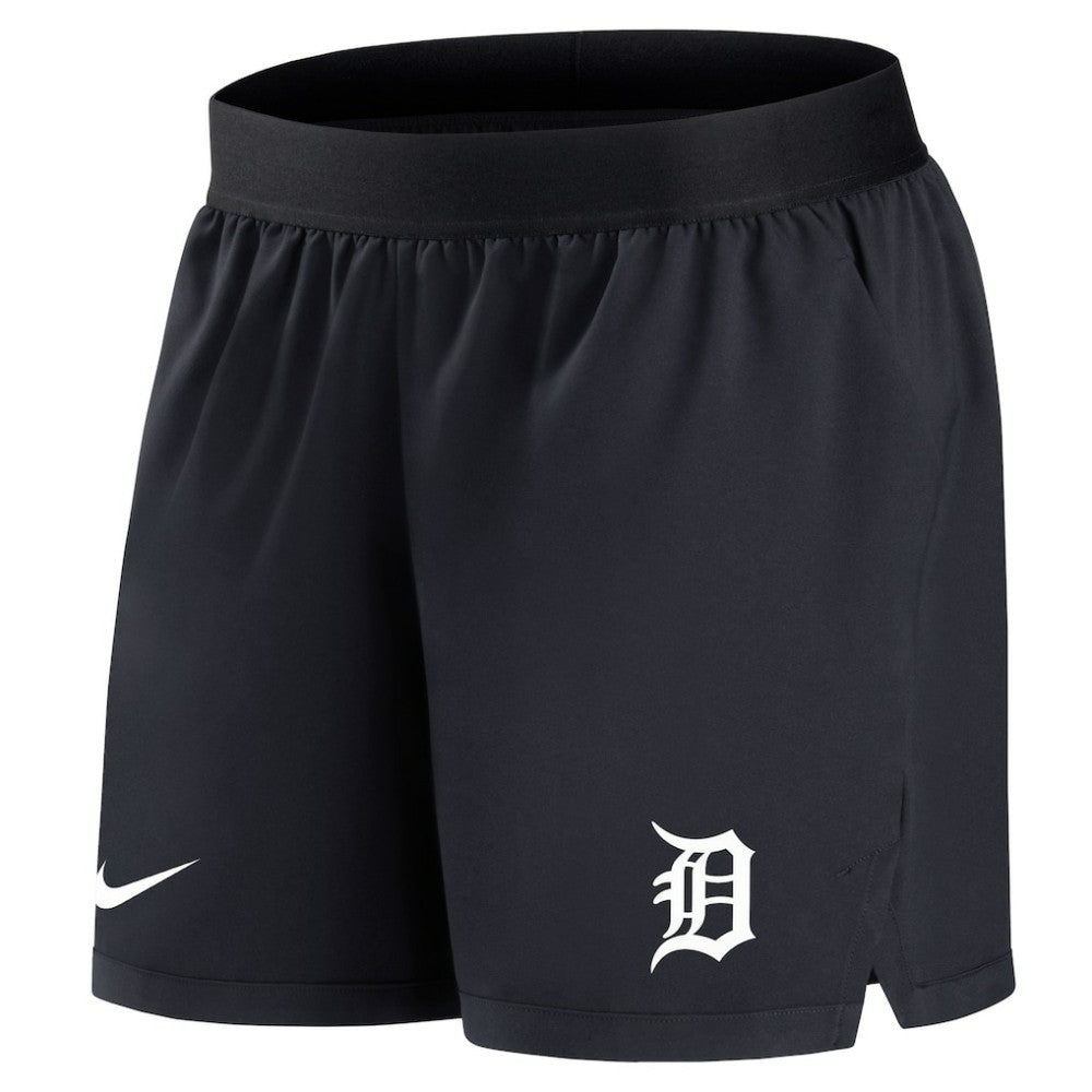 Detroit Tigers Nike Women's Authentic Collection Team Performance Shorts - Navy Shorts