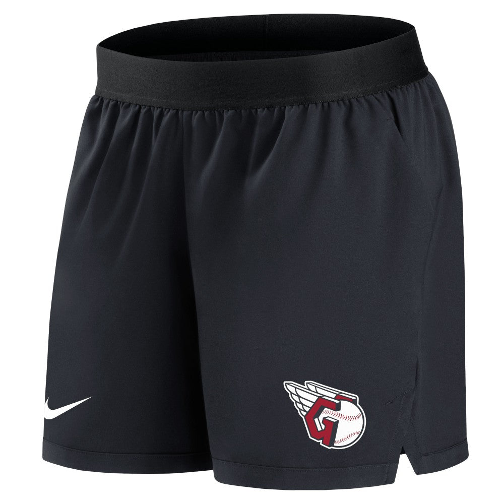 Cleveland Guardians Nike Women's Authentic Collection Team Performance Shorts - Navy Shorts