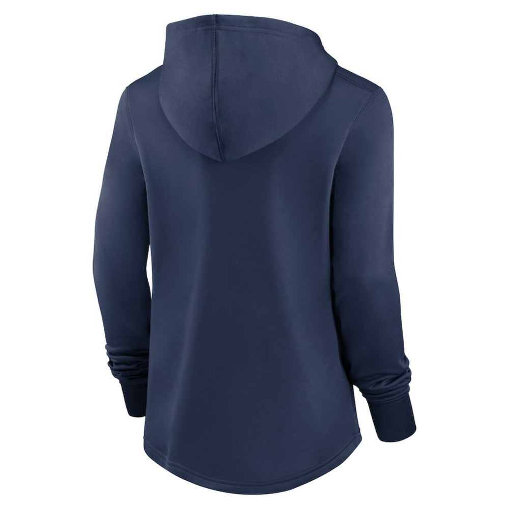 Houston Astros Nike Women's Authentic Collection Pregame Performance Pullover Hoodie - Navy Hoodies