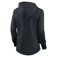 Cleveland Guardians Nike Women's Authentic Collection Pregame Performance Pullover Hoodie - Navy Hoodies