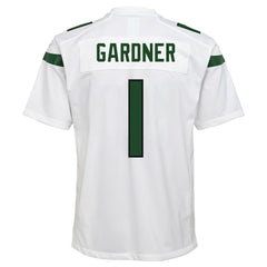 Ahmad Sauce Gardner New York Jets Youth Game Jersey - White Jerseys