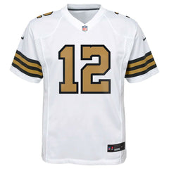 Chris Olave New Orleans Saints Youth Game Jersey - White Jerseys