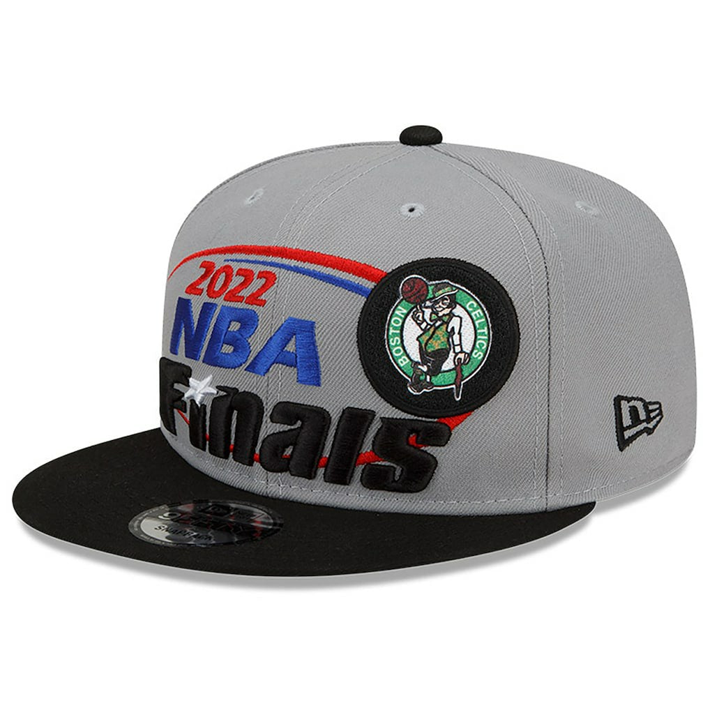 Boston Celtics 2022 Eastern Conference Champions Locker Room 9FIFTY Snapback Adjustable Hat Gray/Black - New Era
