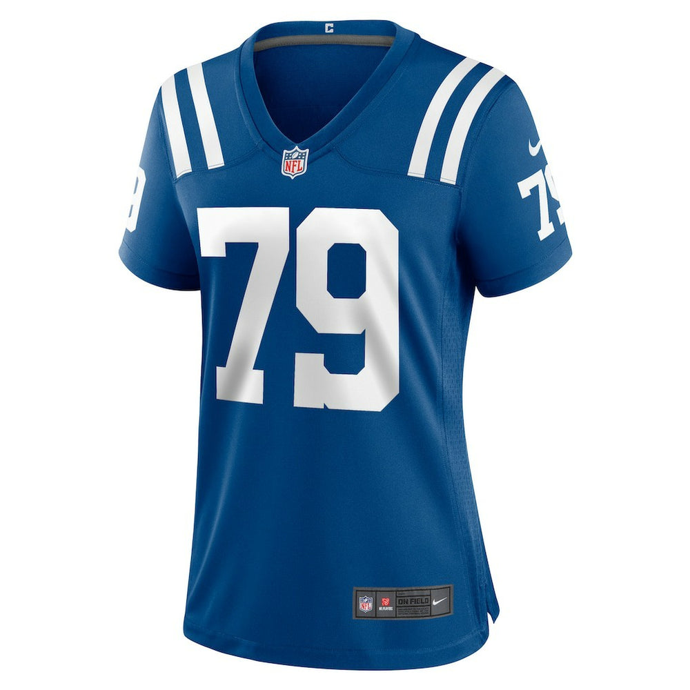 Bernhard Raimann Indianapolis Colts Women's Player Game Jersey - Royal Jerseys
