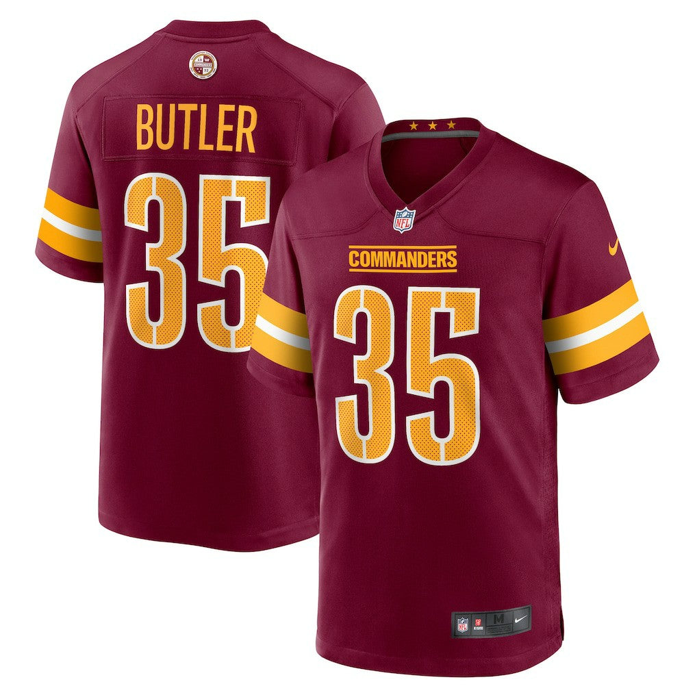 Percy Butler Washington Commanders Player Game Jersey - Burgundy Jerseys