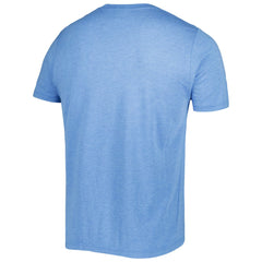 Eddie George Tennessee Titans Homage Caricature Retired Player Tri-Blend T-Shirt - Heathered Light Blue T-shirts