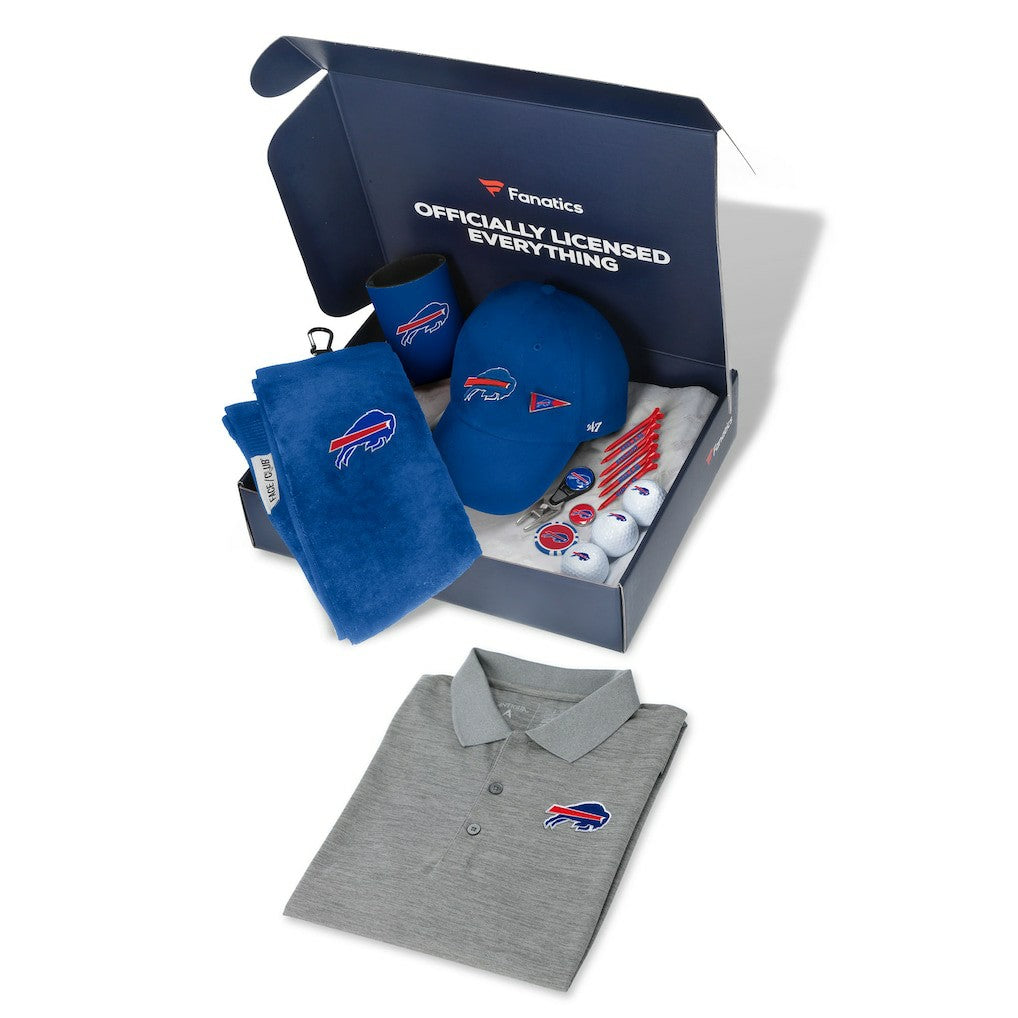 Buffalo Bills WinCraft Pack Golf Themed Gift Box -