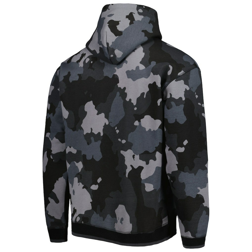 Las Vegas Raiders The Wild Collective Camo Pullover Hoodie - Black Hoodies