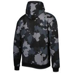 New England Patriots The Wild Collective Camo Pullover Hoodie - Black Hoodies
