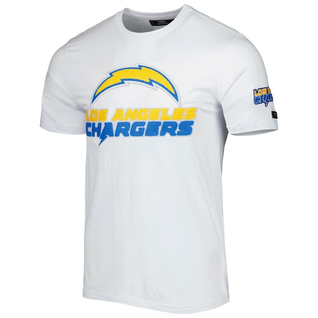 Los Angeles Chargers Pro Standard Mash Up T-Shirt - White T-shirts