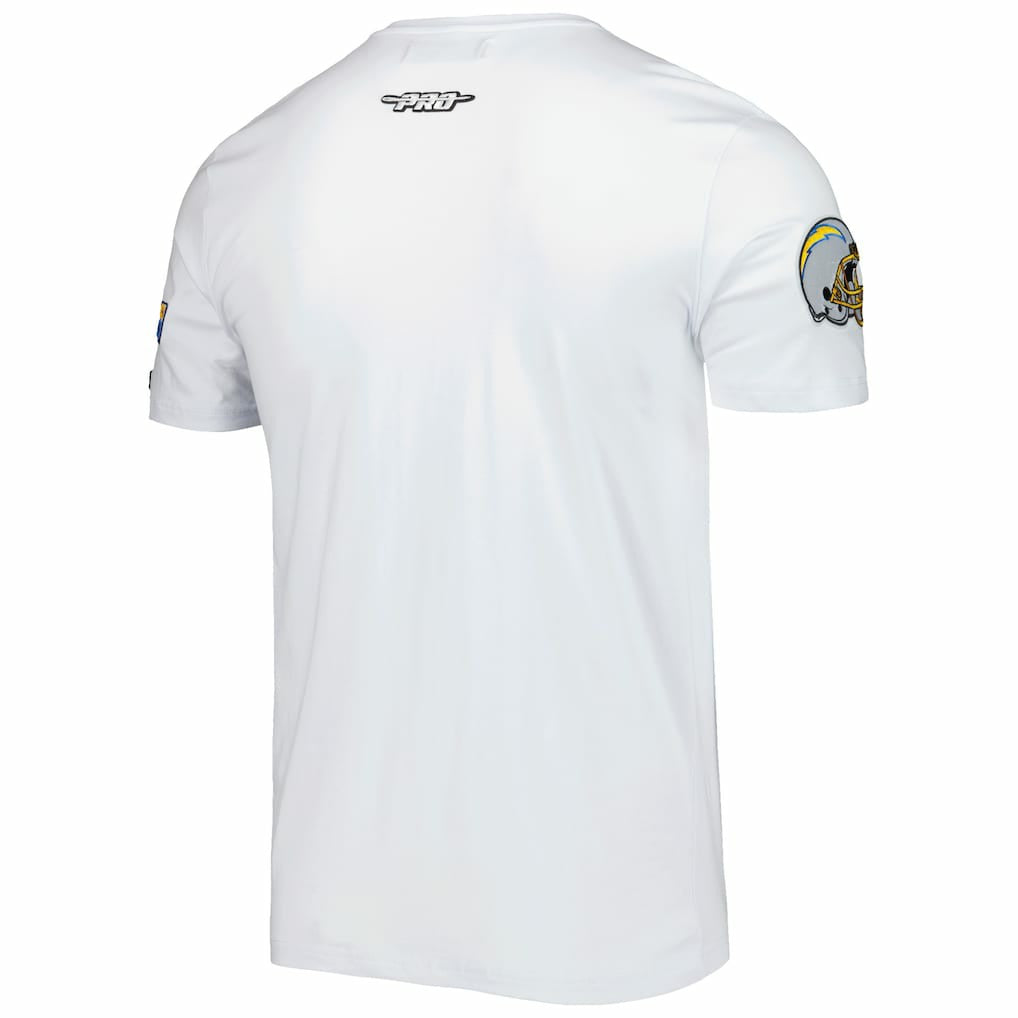 Los Angeles Chargers Pro Standard Mash Up T-Shirt - White T-shirts