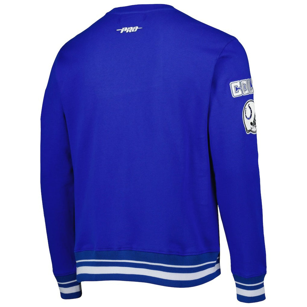 Indianapolis Colts Pro Standard Mash Up Pullover Sweatshirt - Royal Pullover