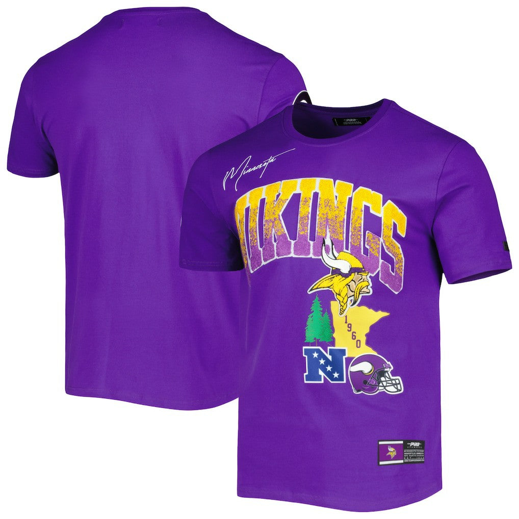 Minnesota Vikings Pro Standard Hometown Collection T-Shirt - Purple T-shirts