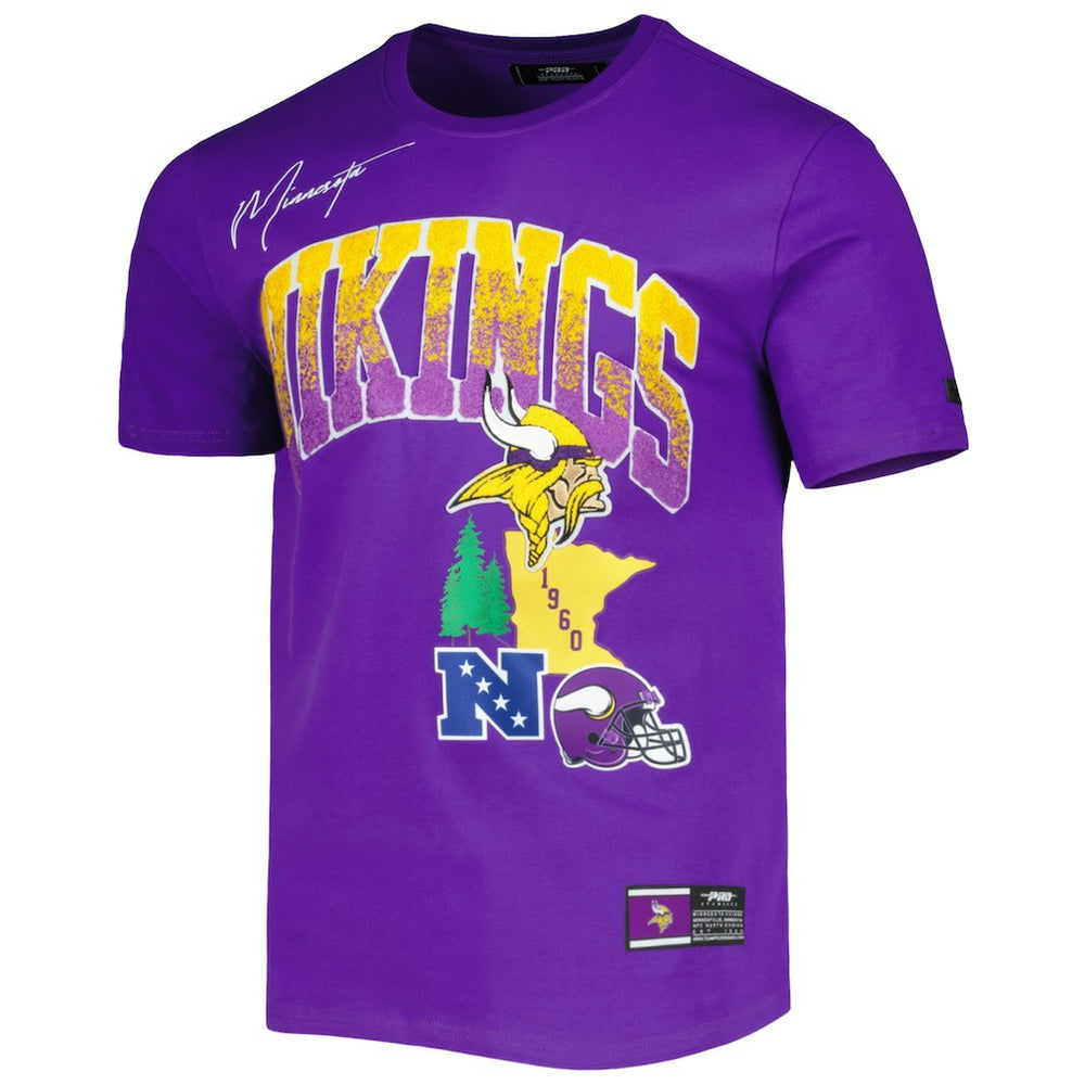 Minnesota Vikings Pro Standard Hometown Collection T-Shirt - Purple T-shirts