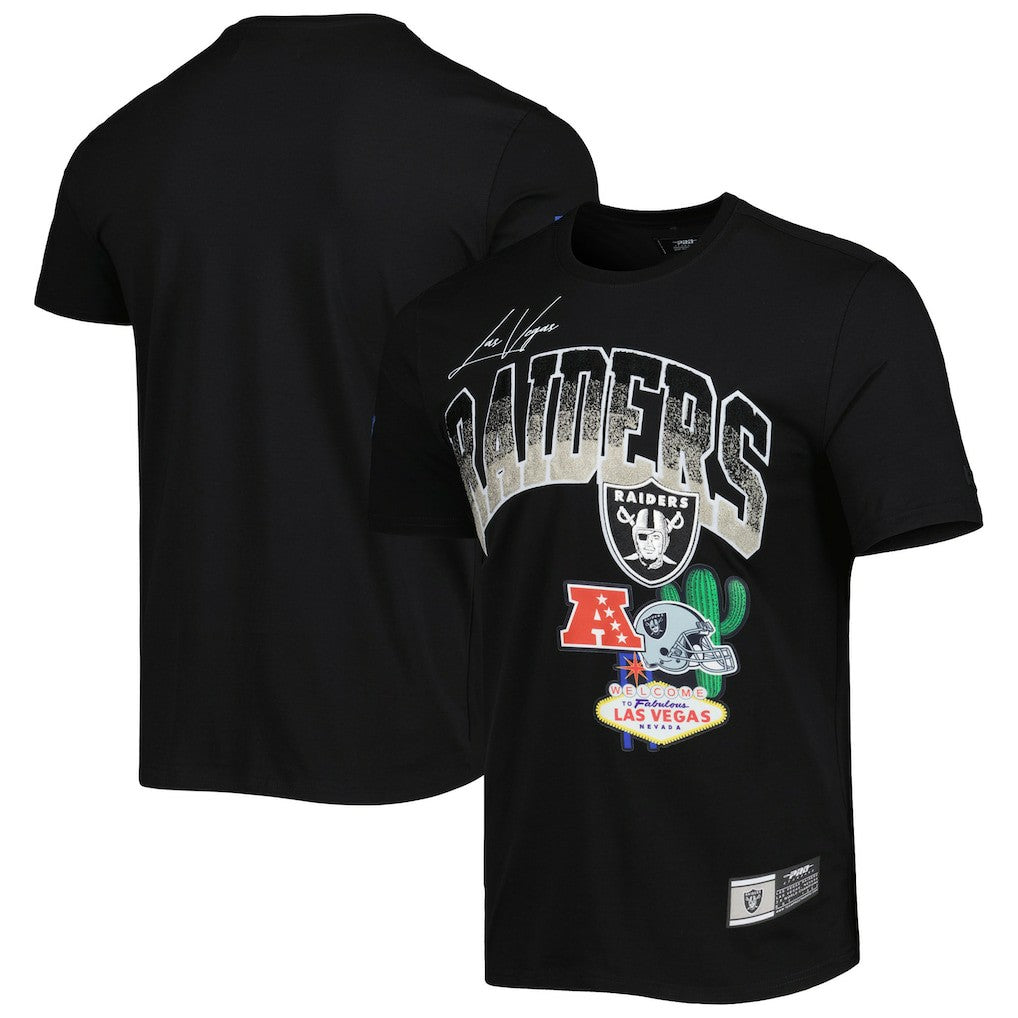 Las Vegas Raiders Pro Standard Hometown Collection T-Shirt - Black T-shirts