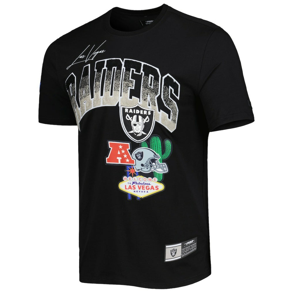 Las Vegas Raiders Pro Standard Hometown Collection T-Shirt - Black T-shirts