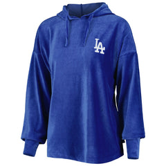 Los Angeles Dodgers Touch Women's End Line Pullover Hoodie - Royal Hoodies
