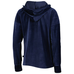 Atlanta Braves Touch Women's End Line Pullover Hoodie - Navy Hoodies