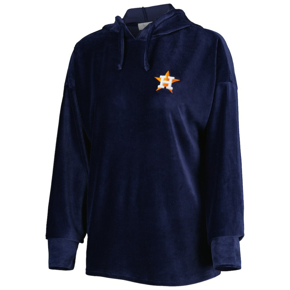 Houston Astros Touch Women's End Line Pullover Hoodie - Navy Hoodies