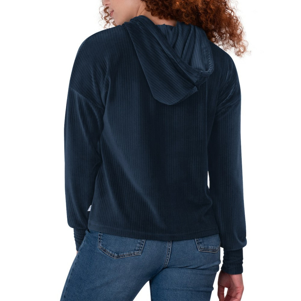 Houston Astros Touch Women's End Line Pullover Hoodie - Navy Hoodies