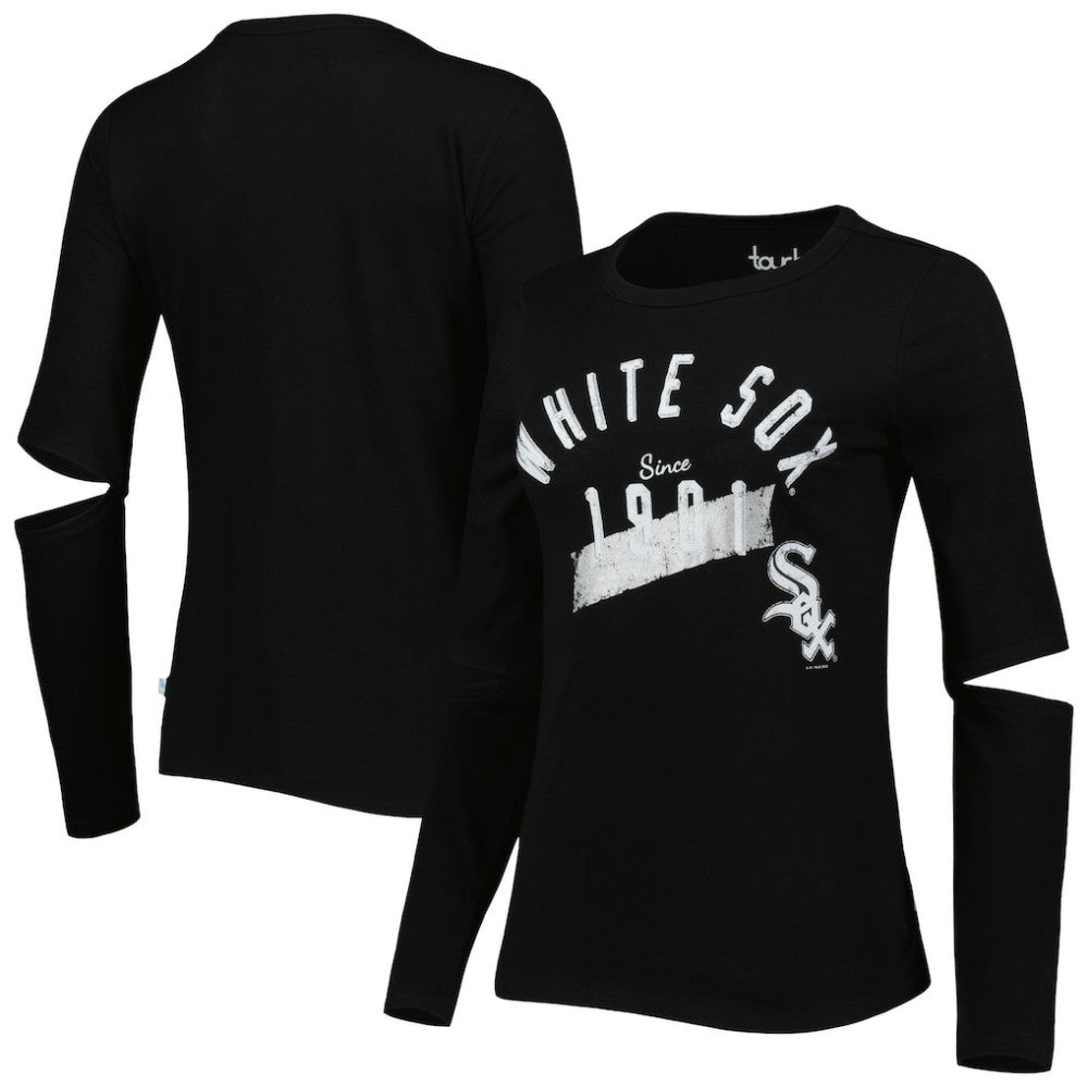 Chicago White Sox Touch Women's Formation Long Sleeve T-Shirt - Black T-shirts