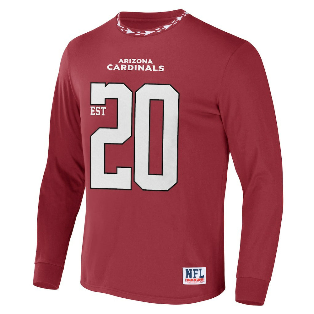 Arizona Cardinals NFL x Staple Core Team Long Sleeve T-Shirt - Red T-shirts