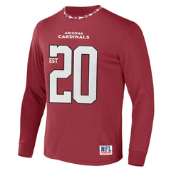 Arizona Cardinals NFL x Staple Core Team Long Sleeve T-Shirt - Red T-shirts