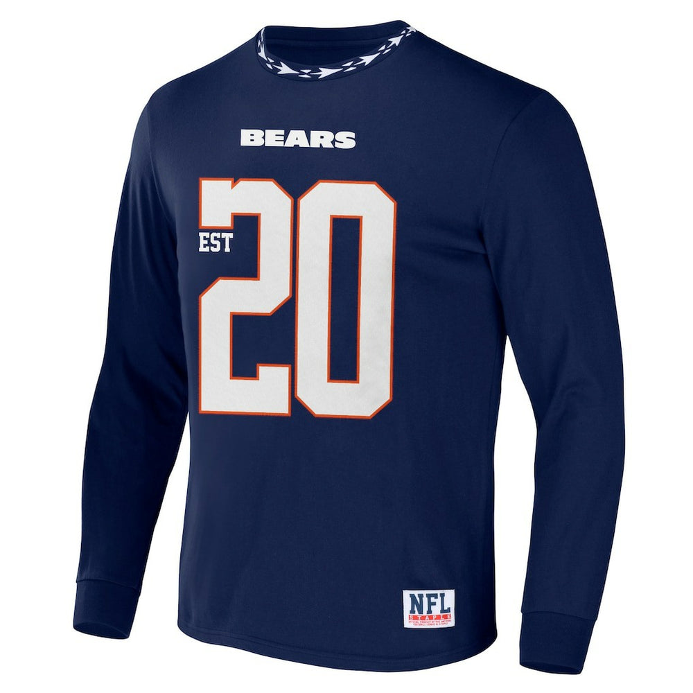 Chicago Bears NFL x Staple Core Team Long Sleeve T-Shirt - Navy T-shirts