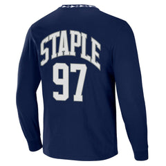New England Patriots NFL x Staple Core Team Long Sleeve T-Shirt - Navy T-shirts