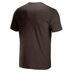 Cleveland Browns NFL x Staple Logo Lockup T-Shirt - Brown T-shirts